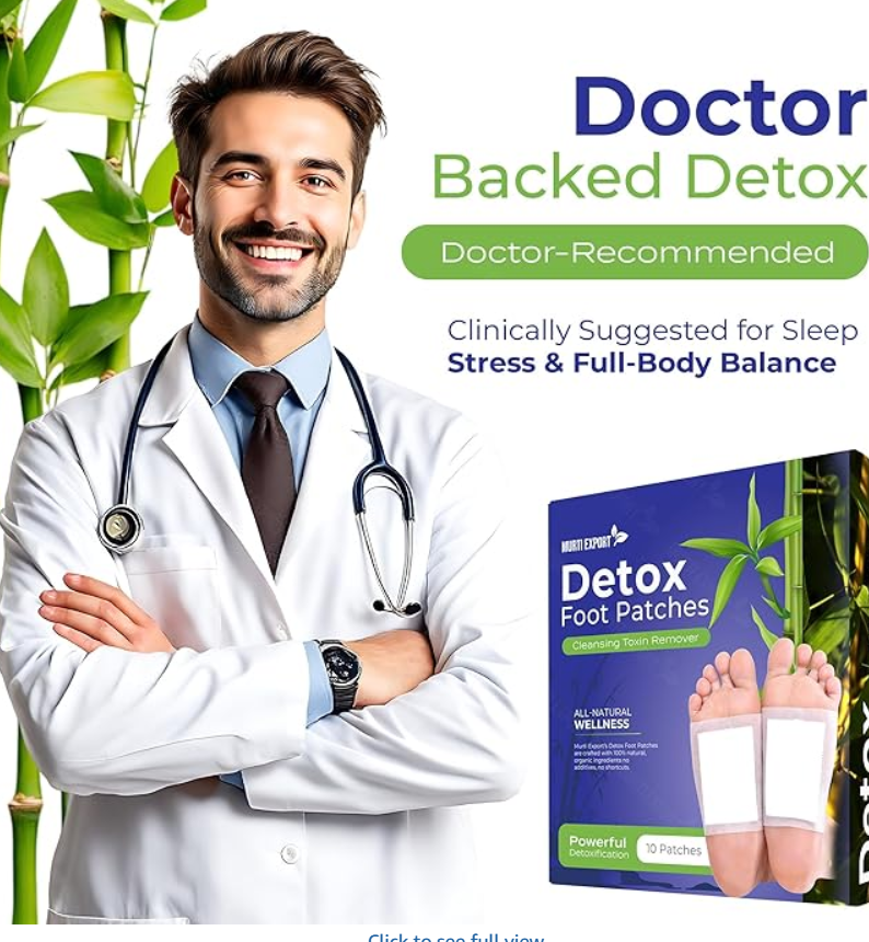 Premium Detox Foot Patches (Pack of 10) BUY 1 GET 1 FREE