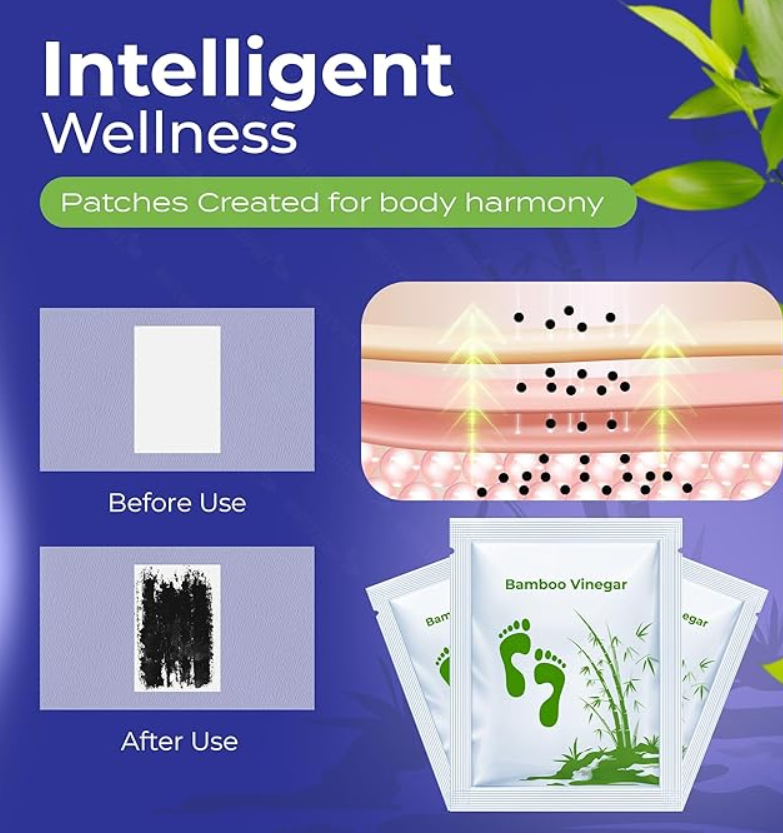 Premium Detox Foot Patches (Pack of 10) BUY 1 GET 1 FREE