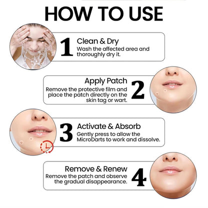 DermaSmooth Skin Tag Removal Patch (BUY 1 GET 1 FREE)