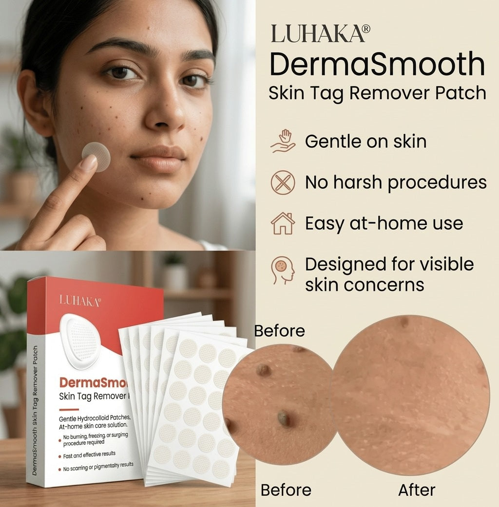 DermaSmooth Skin Tag Removal Patch (BUY 1 GET 1 FREE)