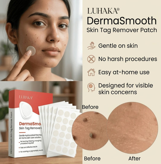 DermaSmooth Skin Tag Removal Patch (BUY 1 GET 1 FREE)